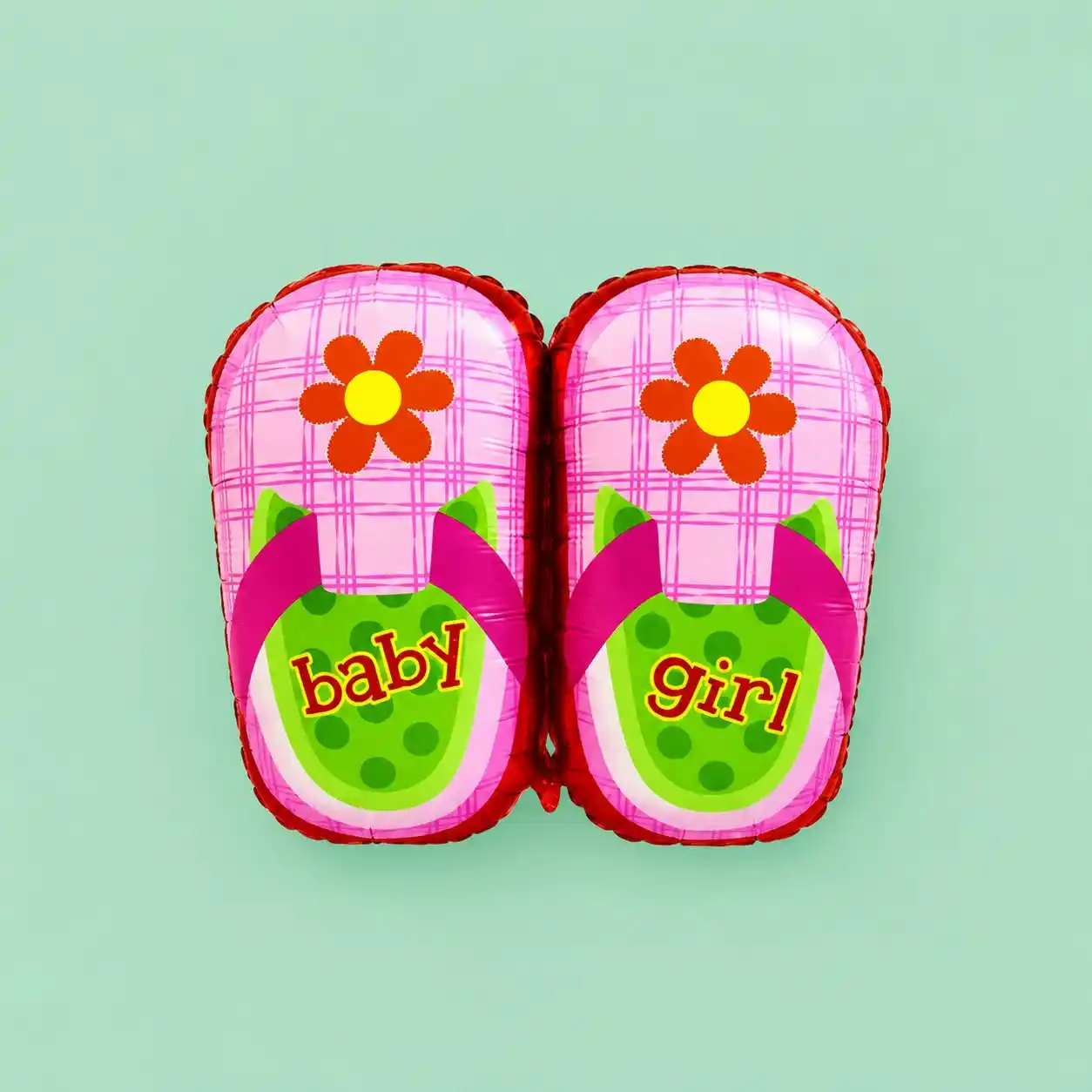 Shoes Shape Foil Balloon Pink